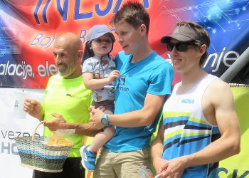 Najhitrejši v moški konkurenci: Simon Strnad, Jošt Lapajne in Jan Božič